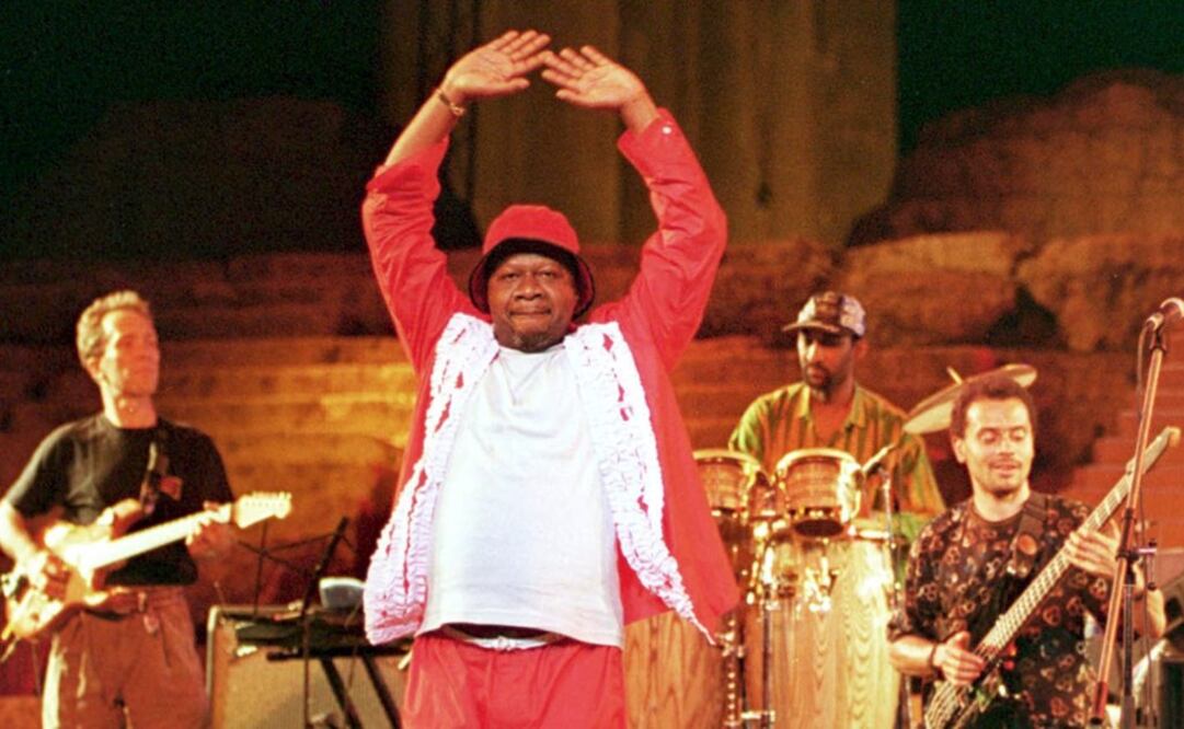  Papa Wemba se desplomó en un concierto  en Costa de Marfil. FOTO:REUTERS