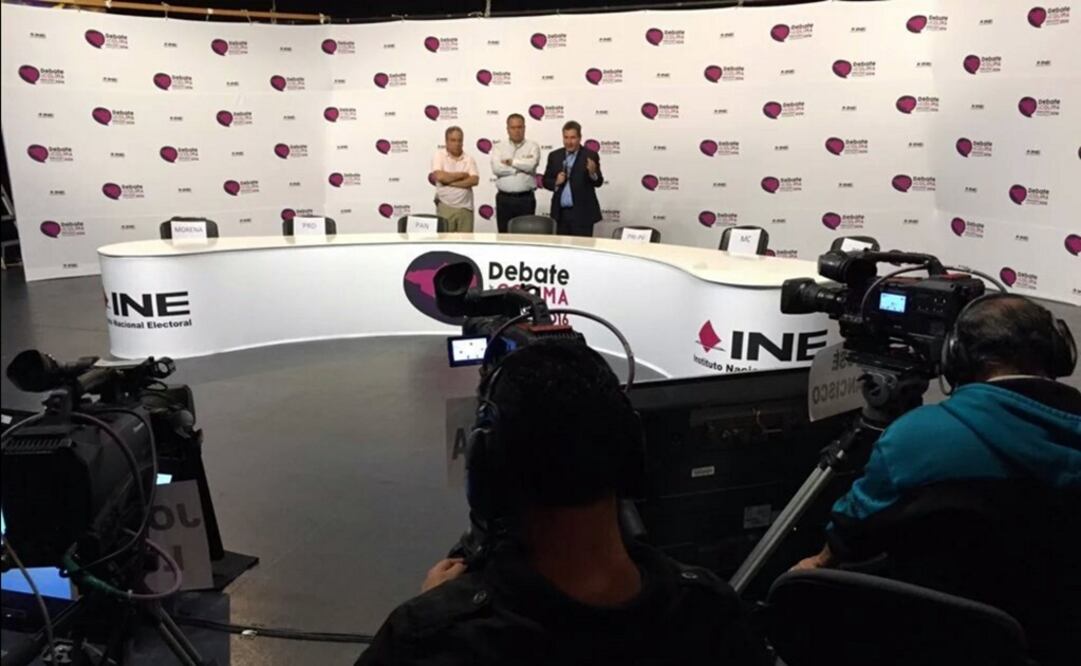 El set fue montado en la Universidad de Colima. /Especial