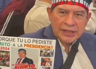 Reaparece "Juanito"; llama traidor a AMLO y se destapa para elección de 2024