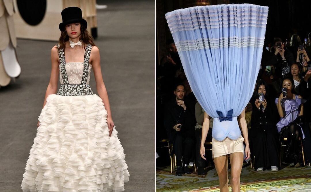 La Semana de la Alta Costura de París culminó ayer / Fotos: AFP / EFE