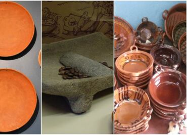 Utensilios mexicanos tradicionales en la cocina