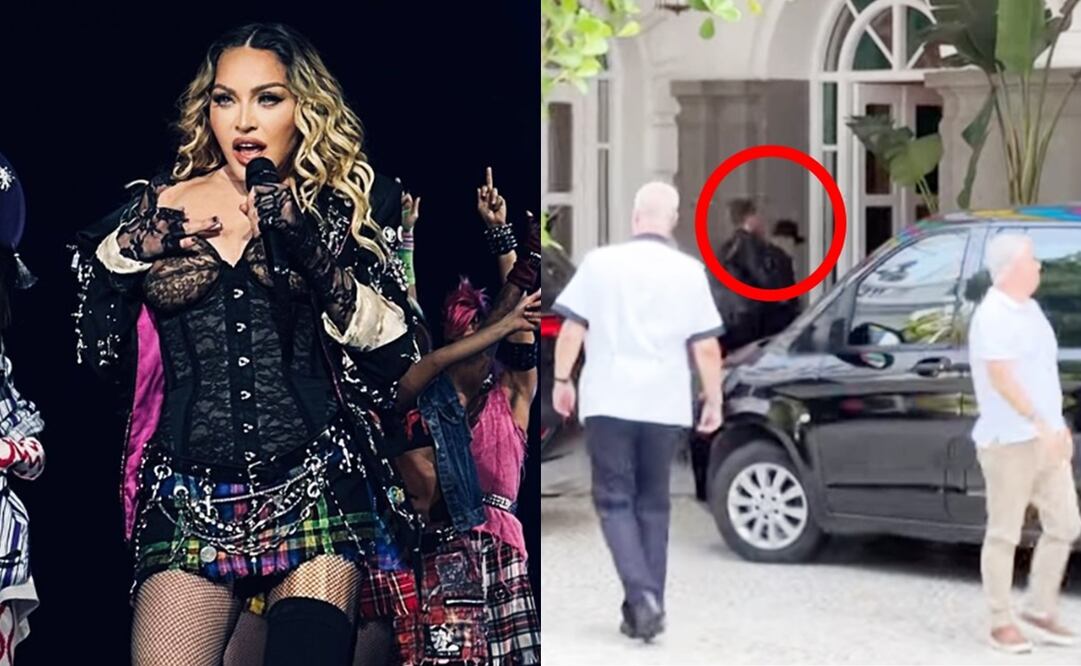 La agencia de noticias internacional AFP capta las primeras imágenes de Madonna en Brasil.
Fotos: Instagram y AFP