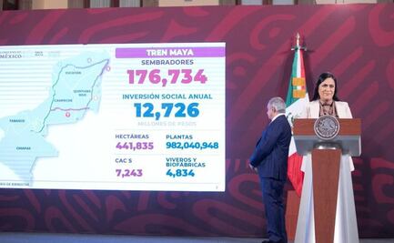 Sembrando Vida tendrá inversión de 12 mil 726 mdp en estados comunicados por el Tren Maya