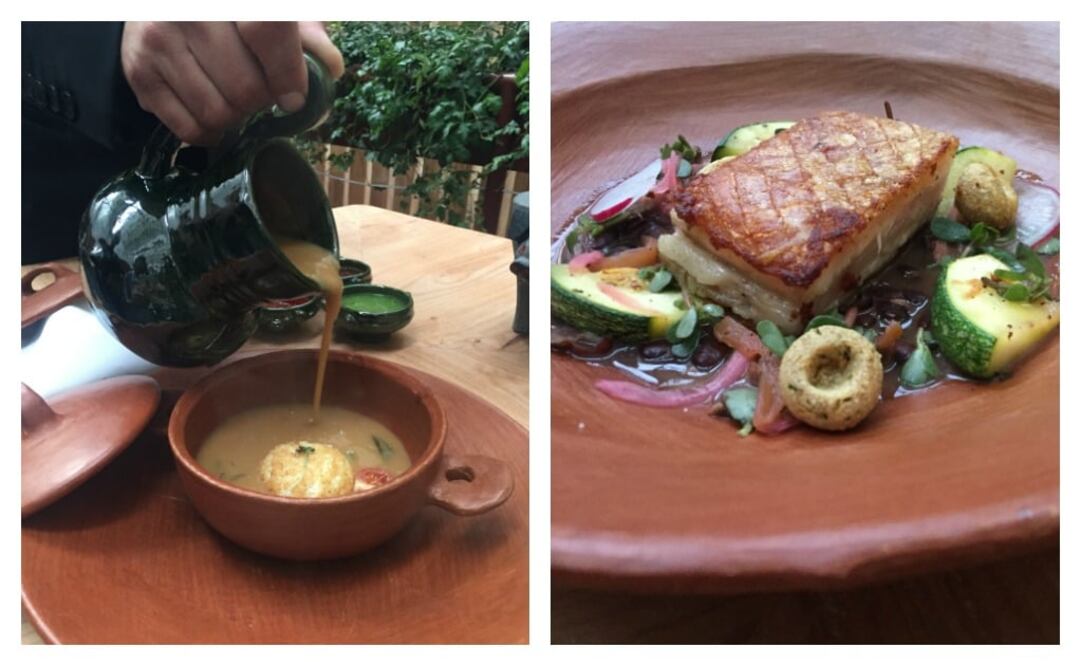 Foto: NATALIA DE LA ROSA E ISSA PLANCARTE / Platillos en el Pasillo de Humo de Parián Condesa