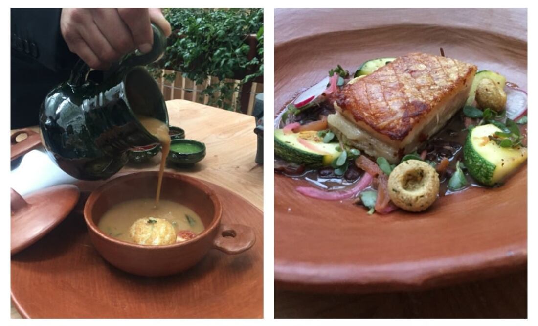 Foto: NATALIA DE LA ROSA E ISSA PLANCARTE / Platillos en el Pasillo de Humo de Parián Condesa