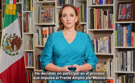 Claudia Ruiz Massieu declina participar por candidatura presidencial 