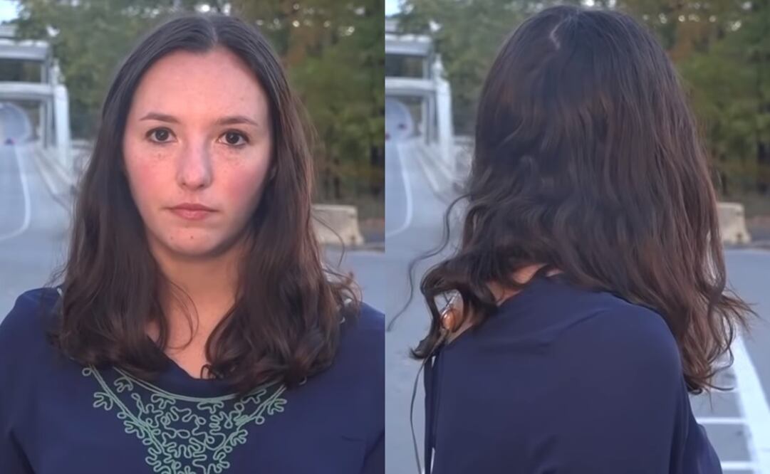 Samantha Sugerman se encontraba en Norridgewock, Maine con el fin de dar detalles sobre un nuevo puente que rendía homenaje a un oficial del Condado fallecido mientras estaba de servicio.. (Foto: Captura de pantalla)