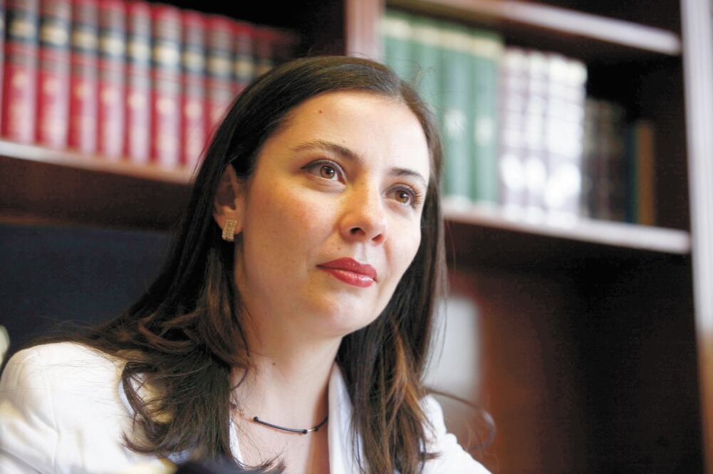 La legisladora del Partido del Trabajo, Lizette Clavel, dijo que si sus compañeros hubieran hecho propuestas al dictamen serían parte del trabajo. Foto: ARCHIVO EL UNIVERSAL