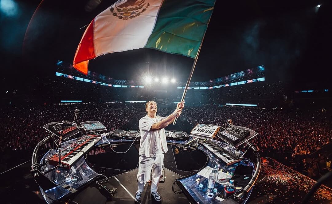 El DJ se presentó este sábado en el Estadio GNP Seguros. Foto: Instagram Kygo.