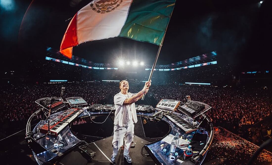 El DJ se presentó este sábado en el Estadio GNP Seguros. Foto: Instagram Kygo.