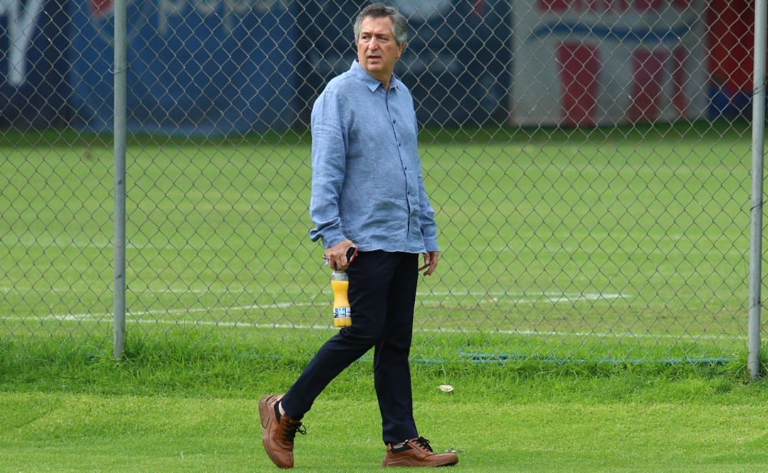 Jorge Vergara en las instalaciones de Verde Valle en el 2016. Foto: Imago7