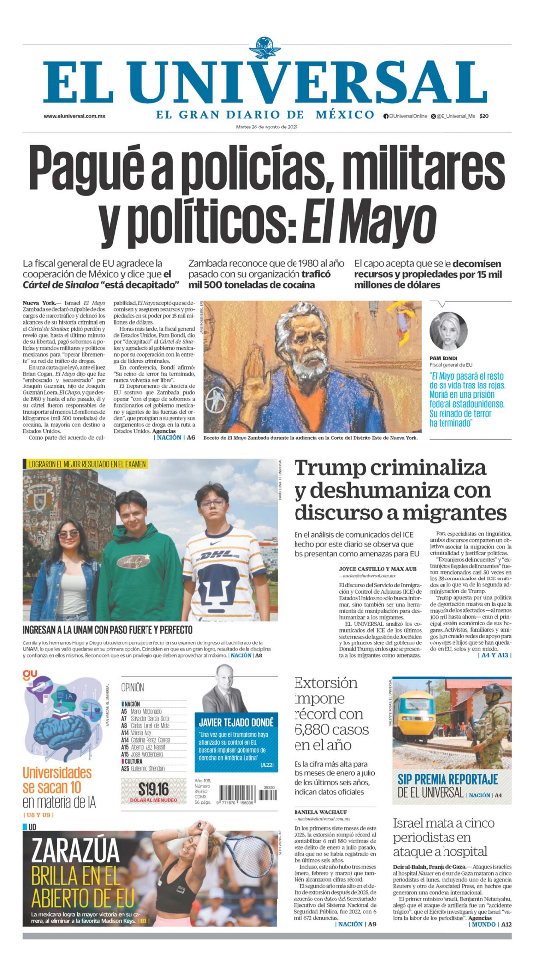 Portada impresa