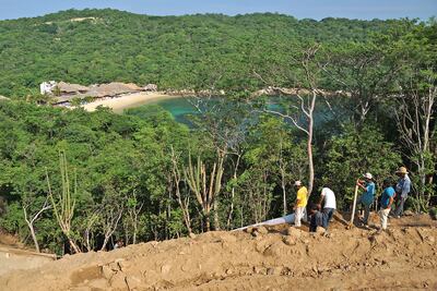 Peligra arrecife de coral en bahía de Huatulco