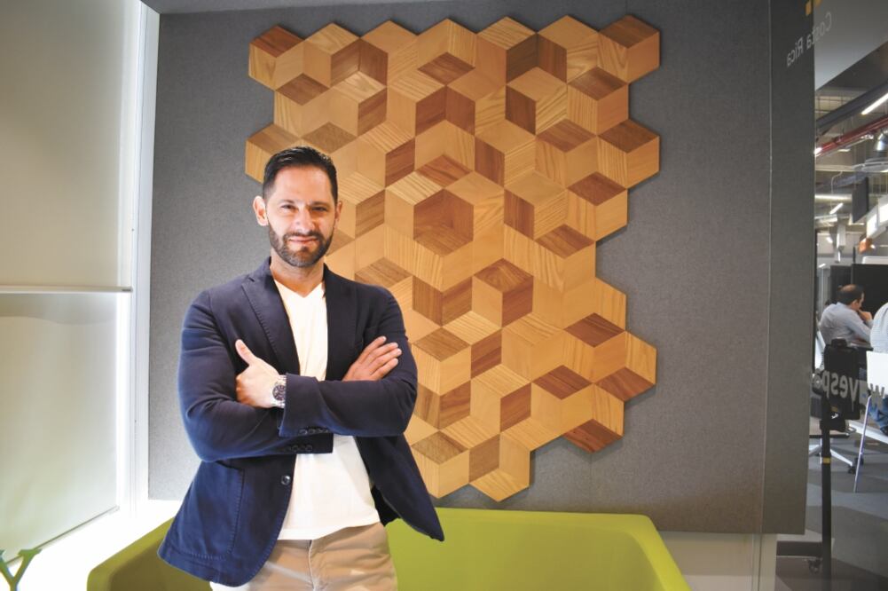 El director general de BlueBox comenta que la compañía factura 7 millones de dó l a res anuales y prevé acelerar a 30 multinacionales este año. Foto/MIGUEL PALLARES. EL UNIVERSAL