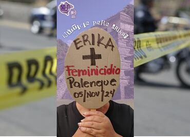 Detienen a funcionario del ayuntamiento de Palenque y una mujer por feminicidio de Erika; la joven tenía 7 meses de embarazo