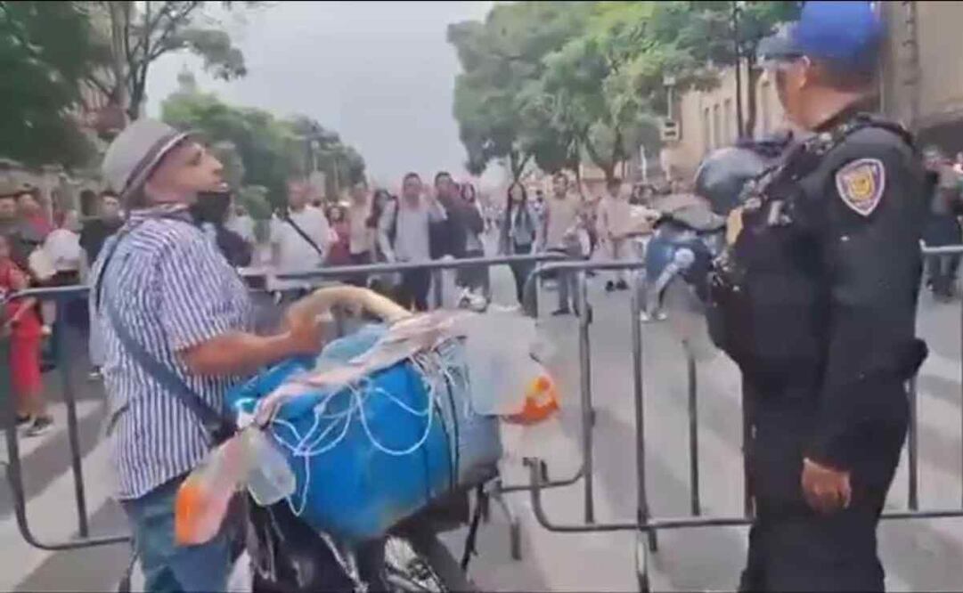 Video que circula en redes sociales. Foto: Captura de pantalla