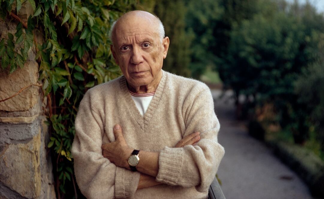 Retrato de Pablo Picasso hecho por Tony Vaccaro. Foto: Tony Vaccaro via AP
