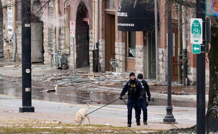 Declaran toque de queda en calles de Nashville tras explosión