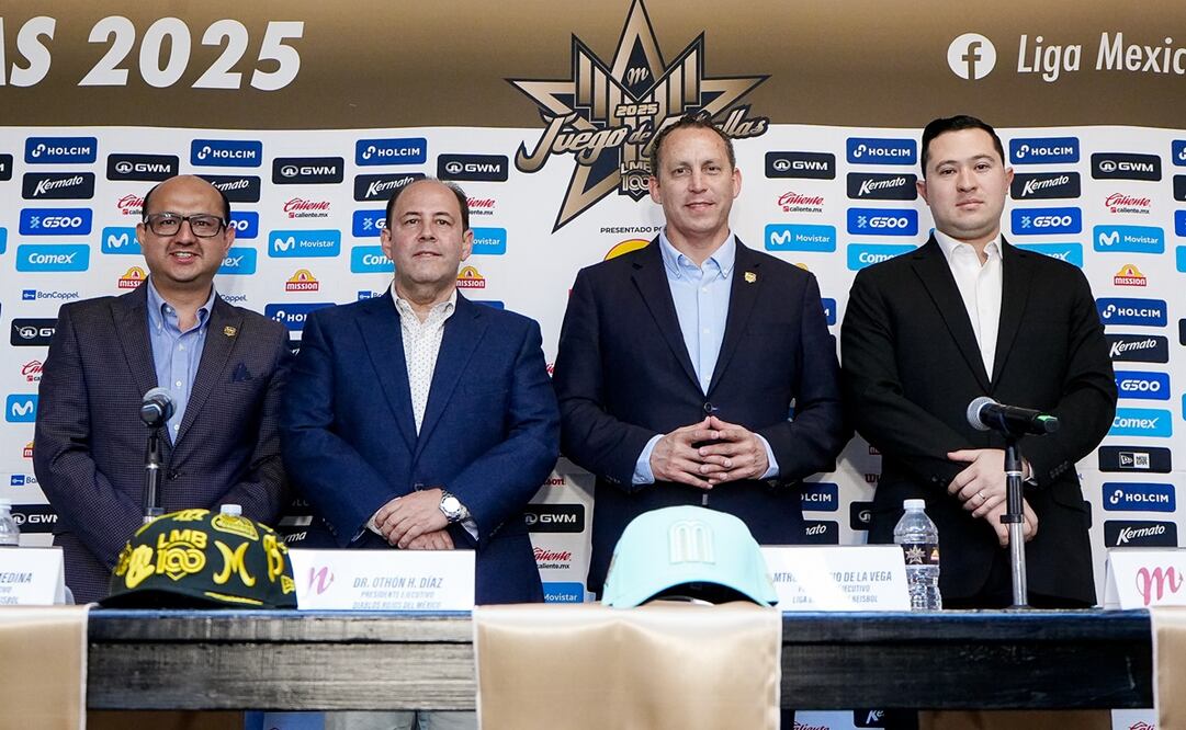 Horacio de la Vega y compañía dieron a conocer los pormenores del Juego de Estrellas en CDMX | FOTO: Imago7