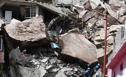 Romper una roca de 120 toneladas; así se rescataron los cuerpos de Paola y Dilan