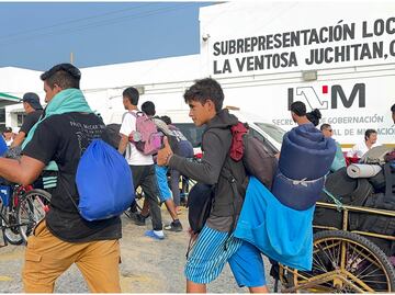Desaparecen 10 migrantes de la caravana “Divino Niño” en su paso por Oaxaca; la mayoría son mujeres