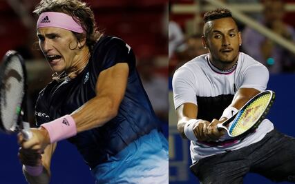 ¿Qué comen los tenistas Alexander Zverev y Nick Kyrgios?