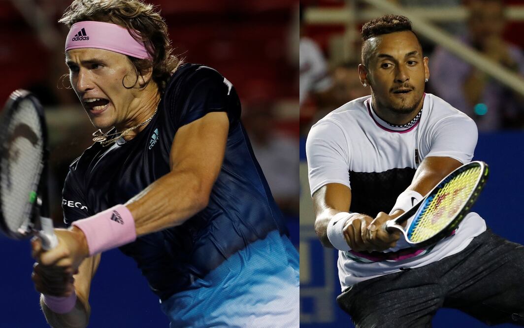 Alexander Zverev y Nick Kyrgios son los favoritos del Abierto de Tenis Mexicano. ¿Qué es lo que comen?