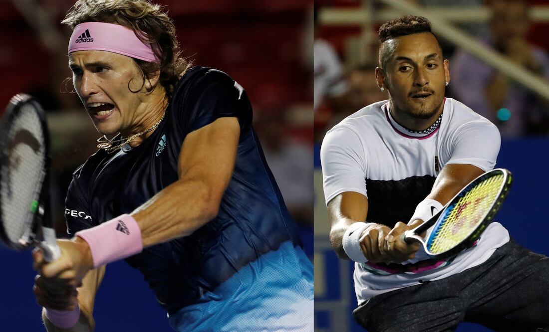 Alexander Zverev y Nick Kyrgios son los favoritos del Abierto de Tenis Mexicano. ¿Qué es lo que comen?