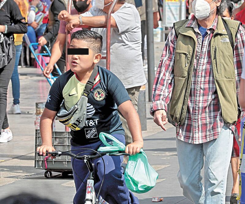 El programa busca atender a los niños y jóvenes que han sido alcanzados por el crimen en el Centro Histórico, explicó el DIF. ARCHIVO EL UNIVERSAL