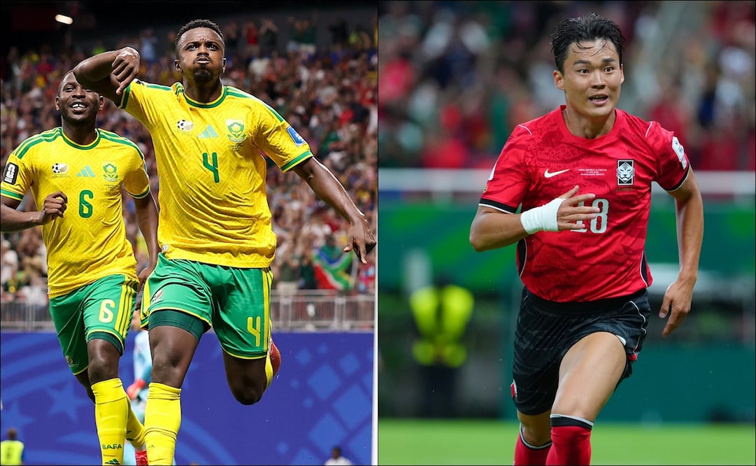 Conoce horario y canales para ver en vivo hoy Sudáfrica vs Corea del Sur en Monterrey del Mundial 2026 / FOTOS: @BafanaBafana e Imago7