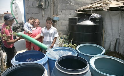 Reducirán 40% suministro de agua potable en Edomex