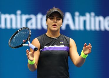 Bianca Andreescu… ¡Qué temple!