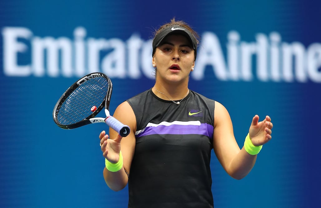 Bianca Andreescu… ¡Qué temple!