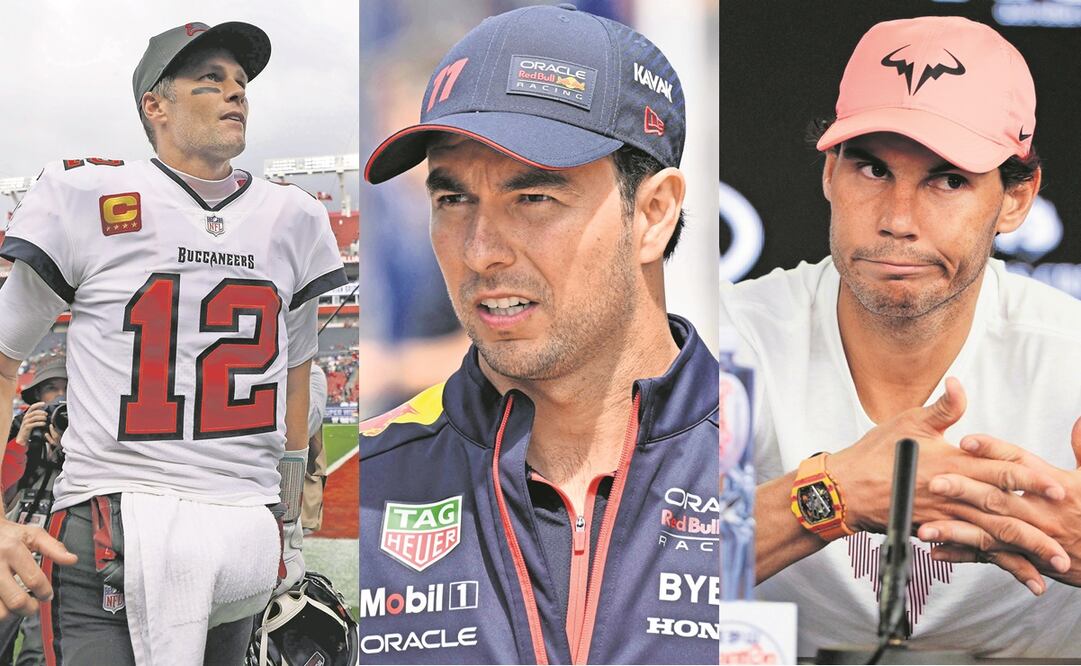 Tom Brady le envió una advertencia a Checo Pérez y Rafael Nadal / Foto: Especiales