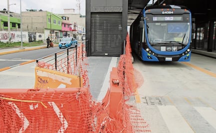 Alistan la apertura de tres paradas del Trolebús Santa Marta-Chalco