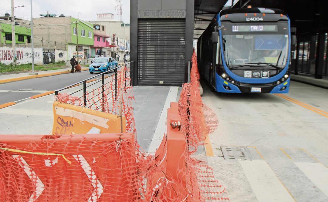 La operación del Trolebús Santa Marta-Chalco comenzó formalmente a brindar el servicio a los usuarios de esa región del Estado de México el 18 de mayo pasado. Foto: Darío Luna / EL UNIVERSAL
