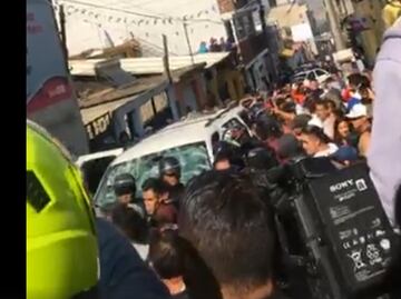 Intentan linchar a dos presuntos ladrones en Cuajimalpa