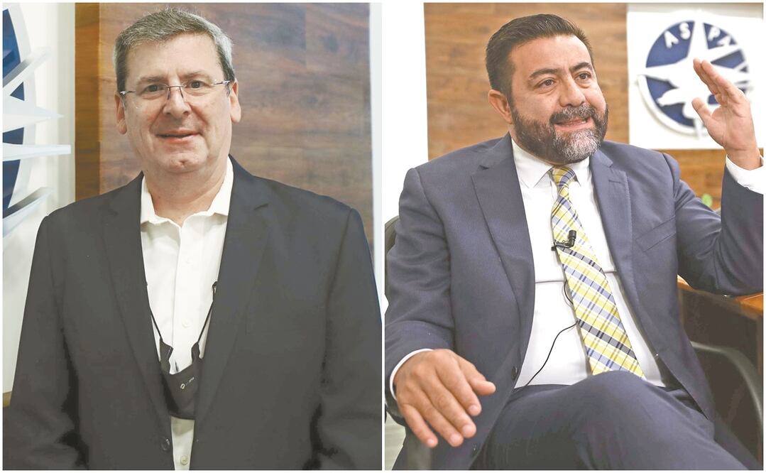Rafael Díaz Covarrubias, secretario general de ASPA, advierte que puede haber una guerra de tarifas aéreas y José Humberto Gual, secretario electo de ASPA, asegura que la degradación a Categoría 2 es un asunto nacional. Fotos: DIEGO SIMÓN SÁNCHEZ