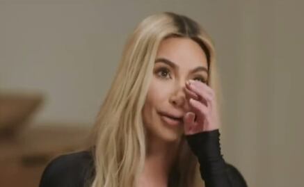 Kim Kardashian llora al hablar de la crianza compartida con Kanye West