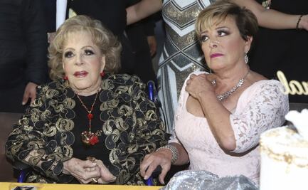 Silvia Pinal reaparece rejuvenecida