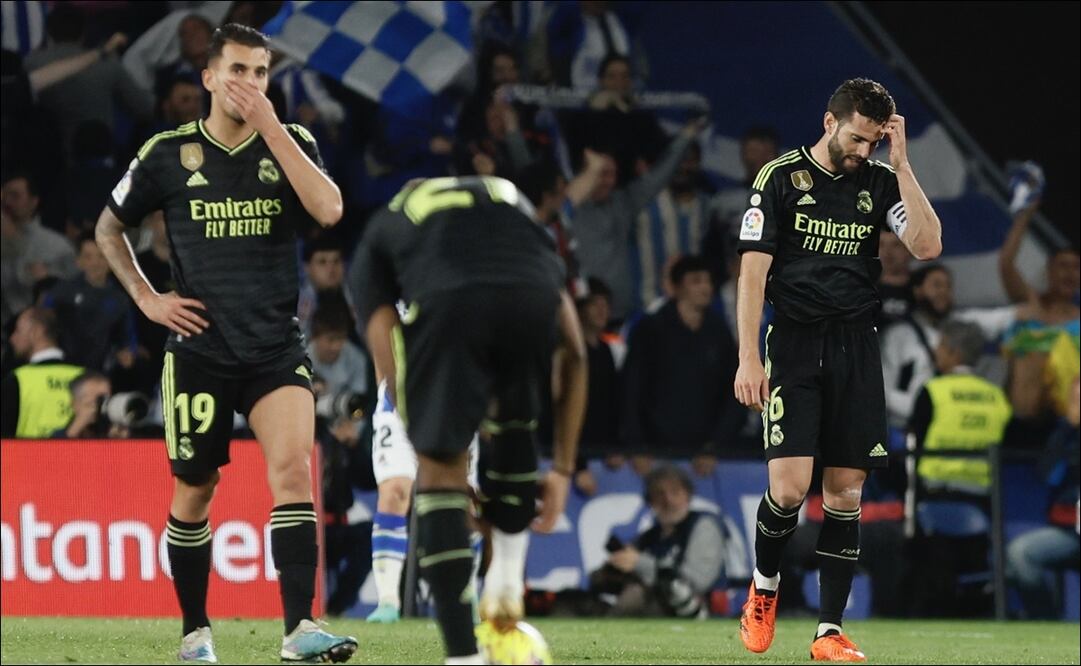Real Madrid cayó ante la Real Sociedad y prácticamente le entregó el título al Barcelona / FOTO: EFE
