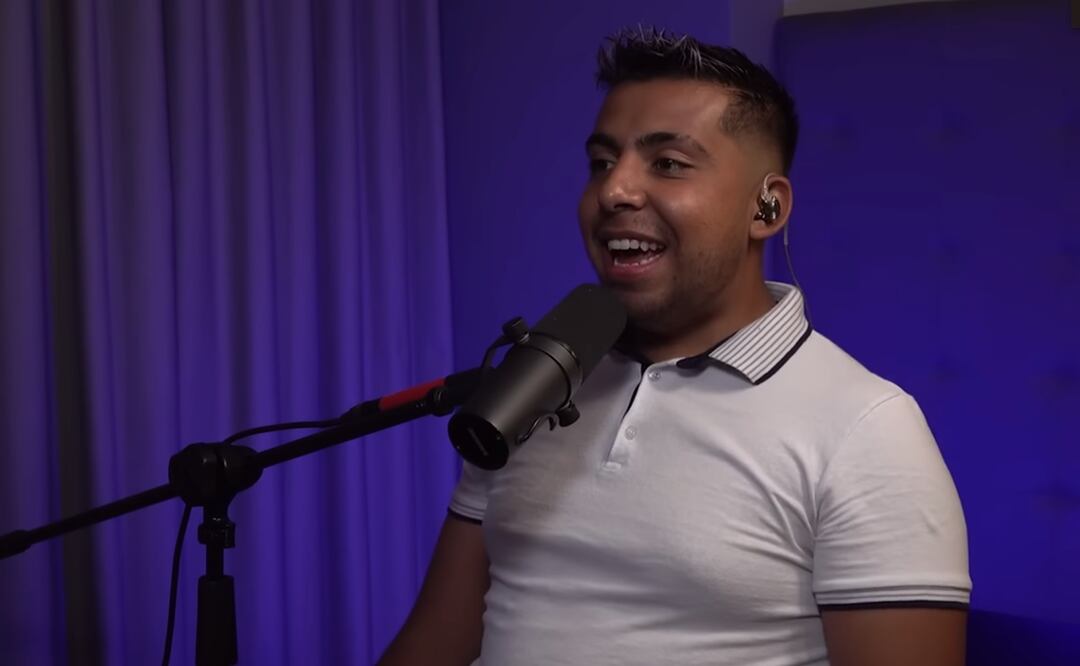 Paco Empanadas en podcast. / Foto: Captura video.