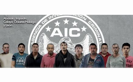 Sentencian a 8 individuos que se dedicaban a extorsionar comerciantes en Guanajuato; se desconoce tiempo de su condena