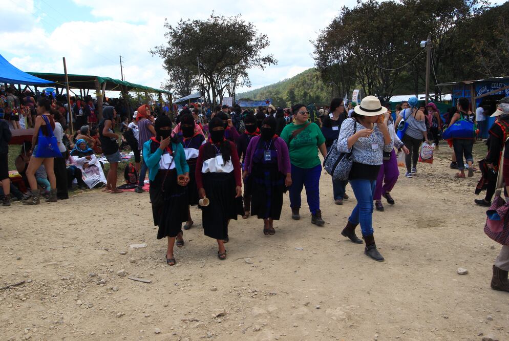 Mujeres zapatistas (FOTO: ARCHIVO. EL UNIVERSAL)