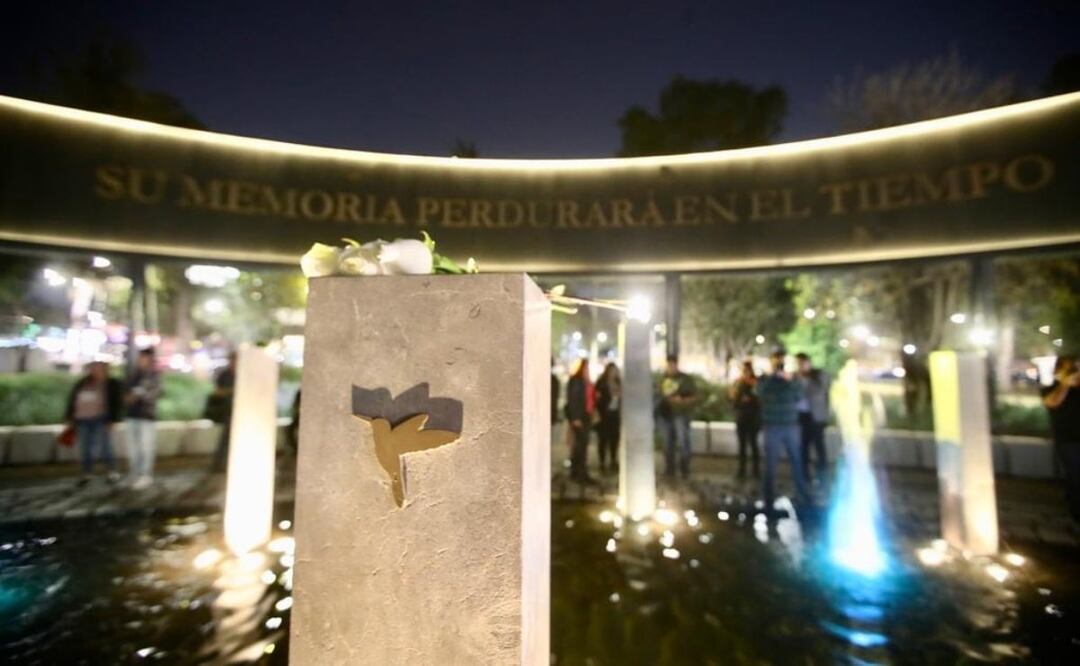Memorial del Colegio Enrique Rébsamen. Foto: Valente Rosas. EL UNIVERSAL