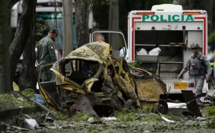 Revelan video de explosión de coche bomba en Cali, Colombia; atentado perpetrado por disidencia de las FARC dejó seis muertos