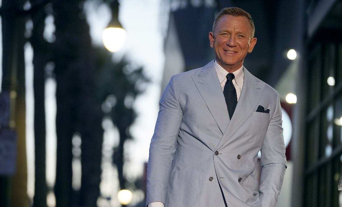 Daniel Craig durante la ceremonia de Hollywood. Foto: AP / Chris Pizzello
