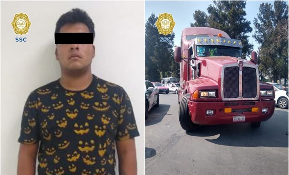 EL chofer fue detenido. FOTO: Especial/ EL UNIVERSAL/