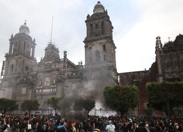 Niegan que policías de CDMX hayan lanzado gas lacrimógeno a manifestantes