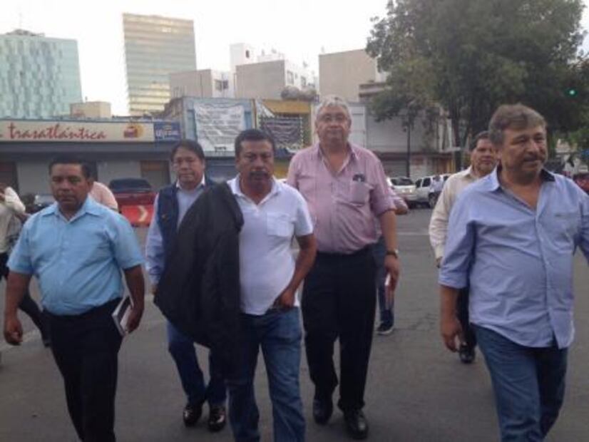 Comisión de la CNTE arriba a Gobernación para mesa de diálogo